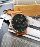 Đồng hồ August Berg 10140A11LBN20 - Nam - Kính Sapphire - Quartz (Pin) Dây Da - Chính Hãng - Size 40mm