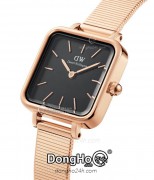 Đồng hồ Daniel Wellington Quadro Studio Size 22mm DW00100518 - Nữ - Quartz (Pin) Dây Kim Loại - Chính Hãng