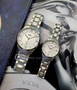 Đồng hồ SRWATCH Cặp SR80051.1102CF - Kính Sapphire - Quartz (Pin)  Chính Hãng