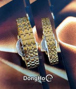 SRWATCH Cặp (SG1075.1402TE - SL1075.1402TE) Kính Sapphire - Quartz (Pin)  Chính Hãng
