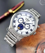 Đồng hồ Citizen Moonphase AP1050-81A - Nam - Kính Sapphire - Eco-Drive (Năng Lượng Ánh Sáng) Chính Hãng - Size 42mm