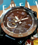 Đồng hồ Casio Edifice ECB-40NP-1ADF - Nam - Quartz (Pin) Dây Nhựa - Chính Hãng - Size 48mm