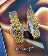 SRWATCH Cặp (SG1072.1402TE - SL1072.1402TE) Kính Sapphire - Quartz (Pin)  Chính Hãng