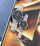 SRWATCH Cặp (SG1074.1101TE - SL1071.1101TE) Kính Sapphire - Quartz (Pin)  Chính Hãng