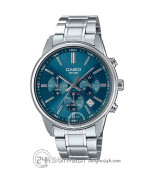 Đồng hồ Casio MTP-E515D-2A1VDF - Nam - Quartz (Pin) Dây Kim Loại - Chính Hãng - Size 41mm