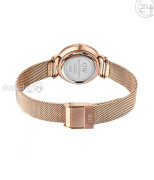 Đồng hồ Daniel Wellington Petite Roman Numerals Date Rose Gold DW00100856 - Nữ - Quartz (Pin) Dây Kim Loại - Chính Hãng - Size Mặt 28mm