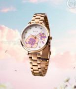 Đồng hồ Saga Chroma Dance 54390-LGWTLG-2 - Nữ - Quartz (Pin) - Mặt Số Đổi Màu - Đính Pha Lê - Size Mặt 34mm