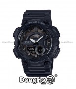 Đồng hồ Casio Digital AEQ-110W-1BVDF - Nam - Quartz (Pin 10 Năm) Dây Nhựa - Chính Hãng