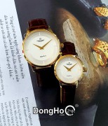 SRWATCH Cặp (SG3004.4602CV - SL3004.4602CV) Kính Sapphire - Quartz (Pin)  Chính Hãng