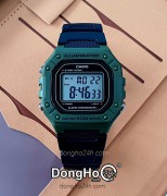 Đông hồ Casio Digital W-218H-3AV - Nam - Quartz (Pin) Dây Nhựa - Chính Hãng