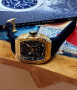 Đồng hồ Tophill Skeleton TUT003G.GB2158 - Nam - Kính Sapphire - Automatic (Tự Động) Dây Nhựa - Chính Hãng - Size 41mm