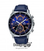 Casio Edifice EFV-600L-2AV - Nam - Quartz (Pin) Dây Da - Chính Hãng