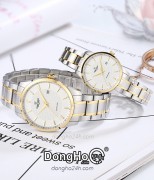 SRWATCH Cặp SR80051.1202CF -  Kính Sapphire - Quartz (Pin)  Chính Hãng