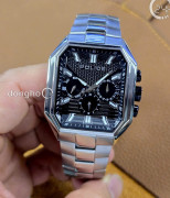 Đồng hồ Police Matrix 13166JS/02M - Nam - Quartz (Pin) Dây Kim Loại - Chính Hãng - Size Mặt 35*40mm