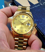 Đồng hồ Tophill TW095G.S2238 - Nam - Kính Sapphire - Automatic (Tự Động) Dây Kim Loại - Chính Hãng - Size 40mm