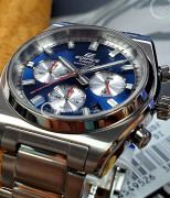 Đồng hồ Casio Edifice EFB-730D-2AVUDF - Nam - Kính Sapphire - Quartz (Pin) Dây Kim Loại - Chính Hãng - Size 40mm