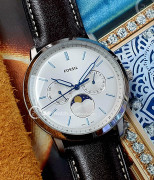 Đồng hồ Fossil Neutra Moonphase FS5905 - Nam - Quartz (Pin) Dây Da - Chính Hãng - Size 42mm
