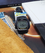 Đồng hồ Casio Digital LW-201-1AV - Nam - Quartz (Pin 10 Năm) Dây Cao Su - Chính Hãng