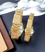 Đồng hồ Casio Cặp (MTP-1275G-9A - LTP-1275G-9A) Quartz (Pin) Dây Kim Loại - Chính Hãng