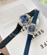 Đồng hồ Cặp Olym Pianus (OP990-45ADGS-GL-X - OP990-45DLS-GL-X) Kính Sapphire - Dây Cao Su - Chính Hãng