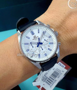 Đồng hồ Casio Edifice EFV-650L-7AVUDF - Nam - Quartz (Pin) Dây Da - Chính Hãng - Size 43.5mm