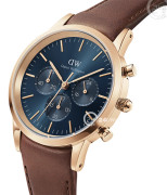 Đồng hồ Daniel Wellington Iconic St Mawes Arctic DW00100639 - Nam - Quartz (Pin) Dây Da - Chính Hãng - Size 42mm