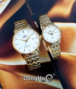 SRWATCH Cặp (SG1075.1402TE - SL1075.1402TE) Kính Sapphire - Quartz (Pin)  Chính Hãng