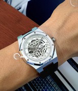 Đồng hồ SRWATCH Skeleton SG19191.4102 - Nam - Kính Sapphire - Automatic (Tự Động) Dây Da - Chính Hãng
