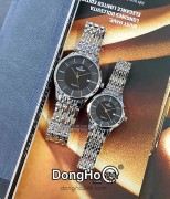 SRWATCH Cặp (SG1073.1101TE - SL1073.1101TE) Kính Sapphire - Quartz (Pin)  Chính Hãng