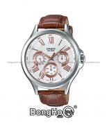 Đồng hồ Casio MTP-E308L-7AVDF - Nam - Quartz (Pin) Dây Da - Chính Hãng - Size 47mm