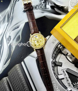 Đồng hồ Koi Bát Mã K009.436.63.2.29.36.04 - Nam - Kính Sapphire - Quartz (Pin) Dây Da - Mặt Số 40mm