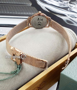 Đồng hồ August Berg M1WB0926A20MRG - Nữ - Kính Sapphire - Quartz (Pin) Dây Kim Loại - Chính Hãng - Size 26mm