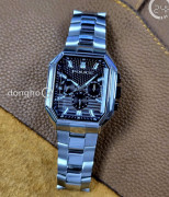 Đồng hồ Police Matrix 13166JS/02M - Nam - Quartz (Pin) Dây Kim Loại - Chính Hãng - Size Mặt 35*40mm