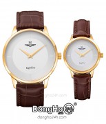 SRWATCH Cặp (SG3004.4602CV - SL3004.4602CV) Kính Sapphire - Quartz (Pin)  Chính Hãng