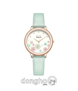Đồng hồ Saga Chroma Dance 54390-LGCRGR-2 - Nữ - Quartz (Pin) - Mặt Số Đổi Màu - Đính Kim Cương - Size Mặt 34mm