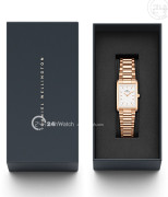 Đồng hồ Daniel Wellington Bound 3 Link Rose Gold DW00100702 - Unisex - Quartz (Pin) Dây Kim Loại - Chính Hãng - Size 35mm