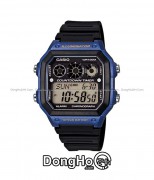 Đồng hồ Casio Digital AE-1300WH-2A - Nam - Quartz (Pin 10 Năm) Dây Nhựa - Chính Hãng