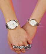 SRWATCH Cặp SR80051.1202CF -  Kính Sapphire - Quartz (Pin)  Chính Hãng