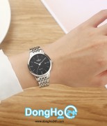 SRWATCH Cặp (SG1073.1101TE - SL1073.1101TE) Kính Sapphire - Quartz (Pin)  Chính Hãng
