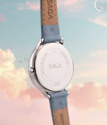 Đồng hồ Saga Chroma Dance 54390-SVCRBL-2 - Nữ - Quartz (Pin) - Mặt Số Đổi Màu - Đính Kim Cương - Size Mặt 34mm
