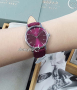 Đồng hồ August Berg 10232E15VBY - Nữ - Kính Sapphire - Quartz (Pin) Dây Da - Chính Hãng - Size 32mm