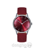 Đồng hồ August Berg 10232E15VBY - Nữ - Kính Sapphire - Quartz (Pin) Dây Da - Chính Hãng - Size 32mm