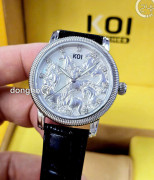 Đồng hồ Koi Bát Mã K009.401.63.2.05.3.04 - Nam - Kính Sapphire - Quartz (Pin) Dây Da - Mặt Số 40mm