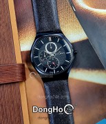 Đồng hồ Skagen 806XLTBLB - Nam - Quartz (Pin) Dây Da - Chính Hãng