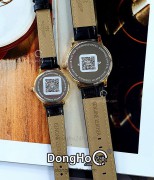 SRWATCH Cặp (SG3004.4601CV - SL3004.4601CV) Kính Sapphire - Quartz (Pin)  Chính Hãng