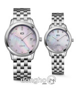 Đồng hồ Cặp Koi Flagship (K007.136.09.03.50.11.04 - K007.436.64.50.03.04.01) - Kính Sapphire - Quartz (Pin 10 Năm) - Mặt Số 38.5mm - 30mm