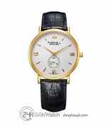 Đồng hồ Tophill TA021G.PB2297 - Nam - Kính Sapphire - Quartz (Pin) Dây Da - Chính Hãng