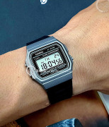 Đồng hồ Casio Digital F-91WM-1BDF - Nam - Quartz (Pin 7 Năm) Dây Nhựa - Chính Hãng - Size 35mm