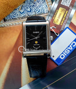 Đồng hồ Casio MTP-M105L-1AV - Nam - Quartz (Pin) Dây Da - Chính Hãng - Size 33*45mm