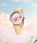 Đồng hồ Saga Chroma Dance 54390-LGWTYL-2 - Nữ - Quartz (Pin) - Mặt Số Đổi Màu - Đính Pha Lê - Size Mặt 34mm